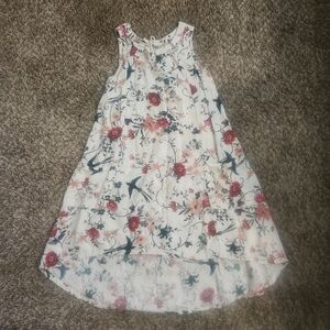 Old Navy Floral Kids Dress - Sleeveless Hi-low Hem